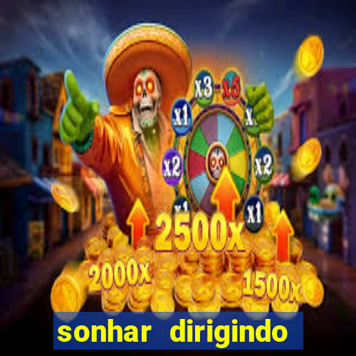 sonhar dirigindo carro jogo do bicho